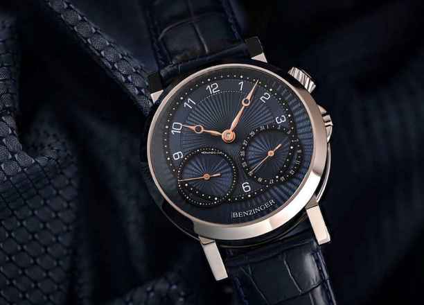  Benzinger GAP 1 Deep Blue mit eigenem Manufakturkaliber handguillochiert 