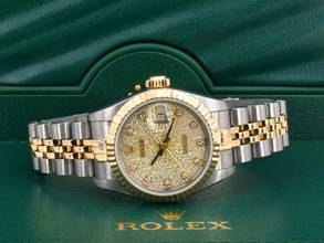 Thumbnail von Rolex Lady-Datejust 69173 Jubilee Diamonds Dial - Full Set 26mm