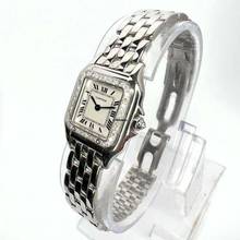 Thumbnail von Cartier Panthère 23mm 18K White Gold 0.35TCW DIAMOND Watch </h1>