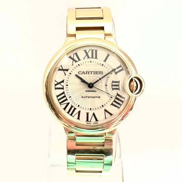  Cartier Ballon Bleu 36mm Automatic 18K Yellow Gold Watch </h1> 