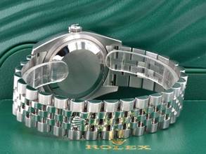 Thumbnail von Rolex Datejust 36 Black Roman Dial - Full Set 36mm