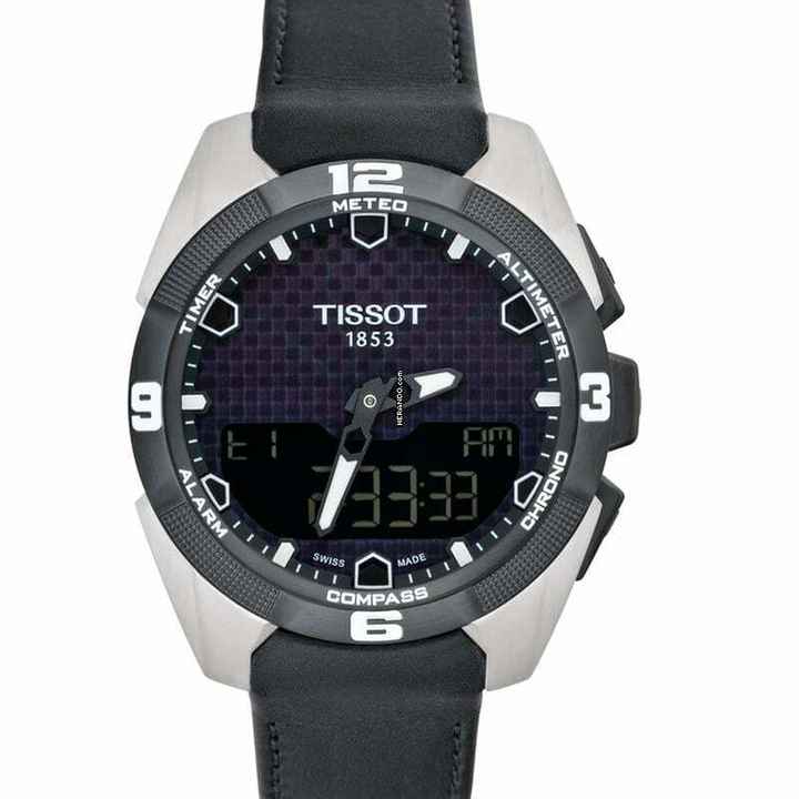  Tissot T-Touch Expert Solar T091.420.46.051.00 - Touch Collection T-touch Expert Solar Quartz Black Dial Men's Watch </h1> 
