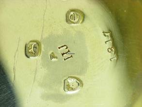 Thumbnail von Manners London 925 Silber Open Face Spindeltaschenuhr Um 1820 Schlüsselaufzug </h1>