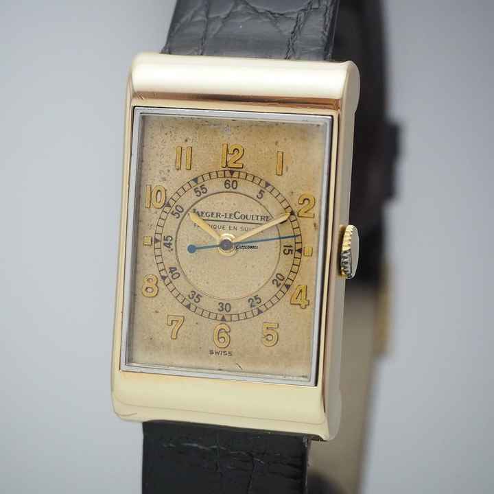  Jaeger-LeCoultre Classic Tank Vintage Fab Suisse Handwound Gold 18k/750/Stahl RARE  
