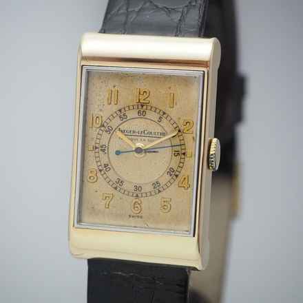  Jaeger-LeCoultre Classic Tank Vintage Fab Suisse Handwound Gold 18k/750/Stahl RARE  
