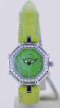 Thumbnail von Gérald Genta Success green Diamond MOP Dial Luxusuhr super rar </h1>