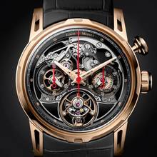 Thumbnail von Louis Moinet Impulsion Tourbillon Chronograph Onyx optional blue Aventurine
