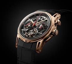 Thumbnail von Louis Moinet Impulsion Tourbillon Chronograph Onyx optional blue Aventurine