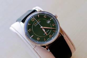 Thumbnail von Union Glashütte Noramis Datum Date Green Dial FULL SET