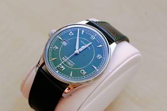 Thumbnail von Union Glashütte Noramis Datum Date Green Dial FULL SET