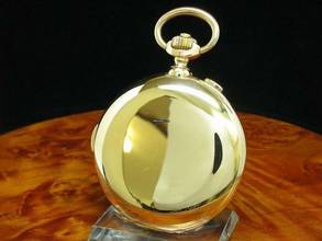 Thumbnail von Invicta 14kt 585 Gold Savonette Taschenuhr Chronograph Minuten Repetition </h1>