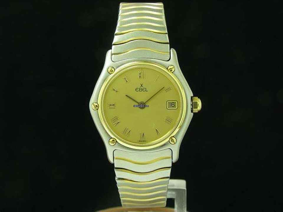  Ebel Sport Classique 18kt 750 Gold / Edelstahl Damenuhr / Ref 184908 </h1> 
