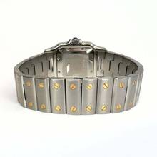 Thumbnail von Cartier Santos Galbée 29mm Automatic 2 Tone 0.85TCW DIAMOND Watch NEW Model </h1>