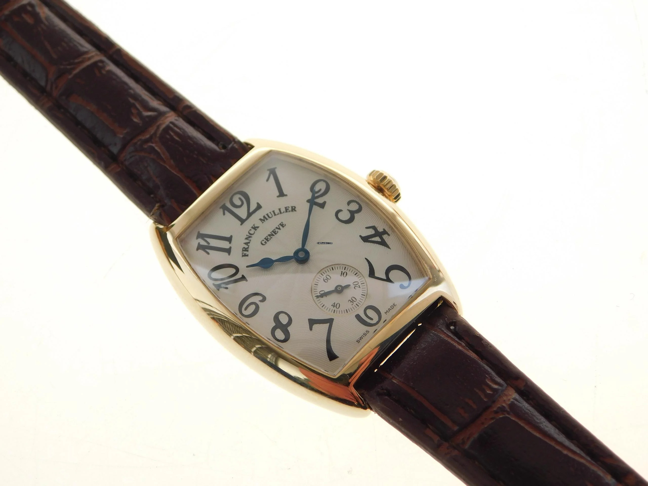  Franck Muller Casablanca 18 Karat Gelbgold Casablanca 29 X 39 mm Master Of Complications Mediumgröße </h1> 