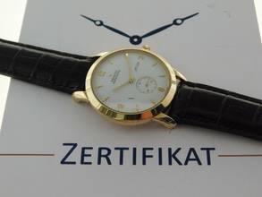 Thumbnail von Zenith Chronometre 18 Karat Gelbgold Herrenuhr limited Ed. 35 mm Kaliber 2541 im Top Zustand </h1>