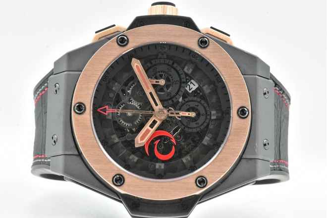  Hublot King Power Unico Skeleton Alinghi Limited 18k Gold 710.CI.0110.RX.AG </h1> 