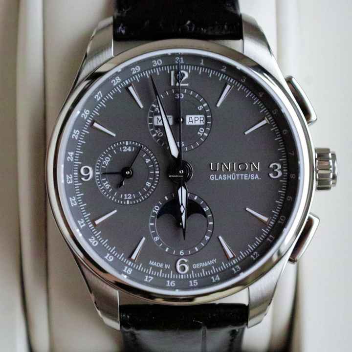  Union Glashütte Belisar Chronograph NEW Belisar Chronograph Mondphase 