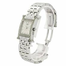 Thumbnail von Hermès Heure H 25mm Steel 0.91TCW DIAMOND Watch </h1>