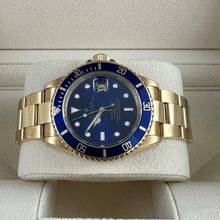 Thumbnail von Rolex Submariner Date Ref.16618 green caseback sticker LC Eu 1992 TOP purple dial </h1>