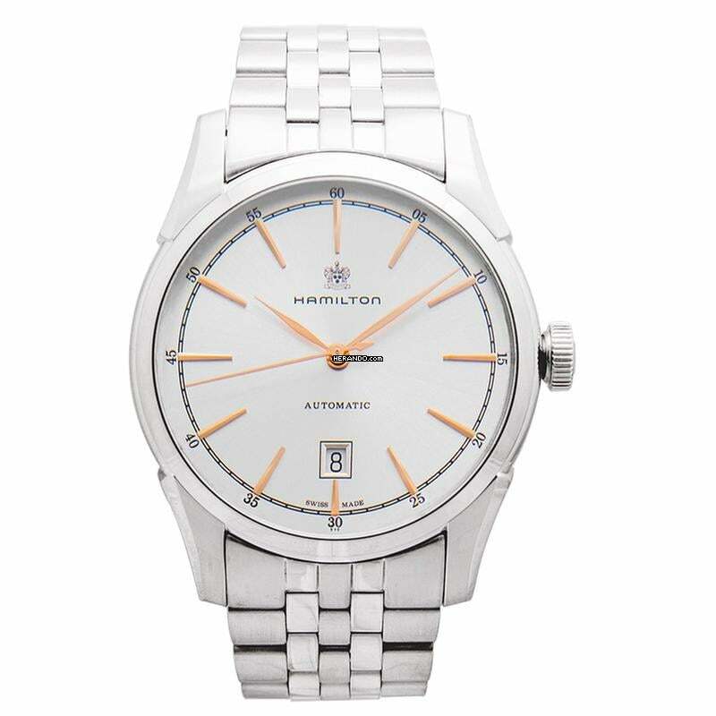 Hamilton Spirit of Liberty H42415051 - American Classic Automatic Black Dial Stainless steel Men's Watch </h1>