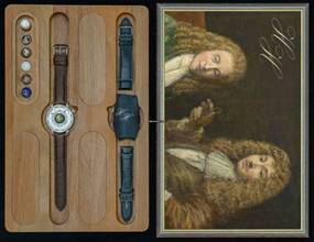 Thumbnail von Hooke & Huygens Gems & Sculptures Manufakturkaliber 8 Federhäuser