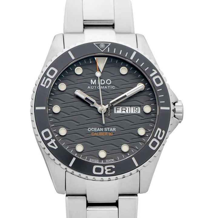  Mido Ocean Star M042.430.11.081.00 - OCEAN STAR Automatic Grey Dial Stainless Steel Men's Watch </h1> 