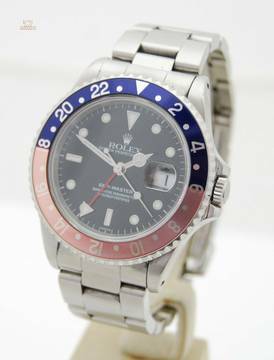Rolex GMT-Master Pepsi LC100 Box & Papiere Ref. 16700 aus 2000