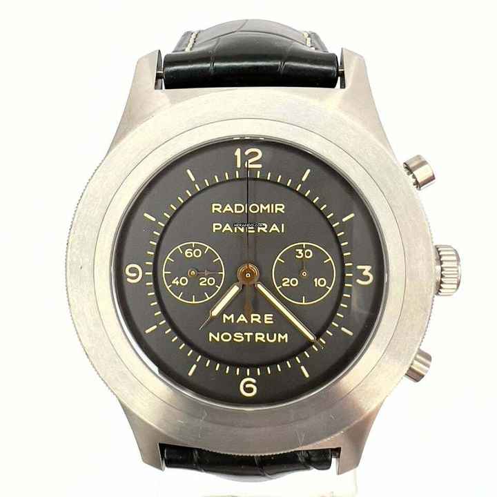  Panerai Mare Nostrum RADIOMIR MARE NOSTRUM 52mm Automatic Chrono Titanium Watch </h1> 