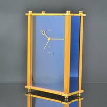 Thumbnail von JAEGER Table musical Art Deco alarm clock with power reserve 8 days 1960’s