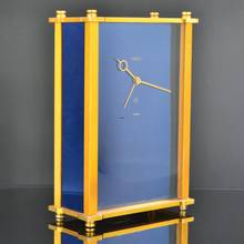 Thumbnail von JAEGER Table musical Art Deco alarm clock with power reserve 8 days 1960’s