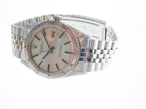 Thumbnail von Rolex Datejust Turn-O-Graph Turn-O-Graph Stahl weißes Zifferblatt Kaliber 1560 selten v 1978 </h1>