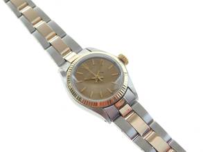 Thumbnail von Rolex Oyster Perpetual Lady Oyster Perpetual St / G 25 mm mit Oysterband im sehr schönen Zustand von 1971 </h1>