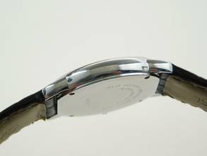 Thumbnail von Cartier Ronde Solo de Cartier Damenuhr 29mm Stahl mit Krokoband uns Faltschließe </h1>