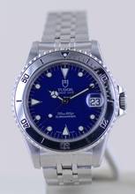 Thumbnail von Tudor Submariner Medium blue Dial Klassiker Stahlband Unisex 36mm B+P </h1>