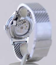 Thumbnail von Meistersinger Lunascope Blue Dial Moon Stahlband 40mm Automatik Einzeiger B+P </h1>