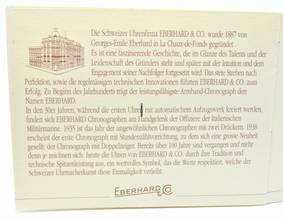 Thumbnail von Eberhard & Co. Traversetolo Mecanisme & Tradition </h1>