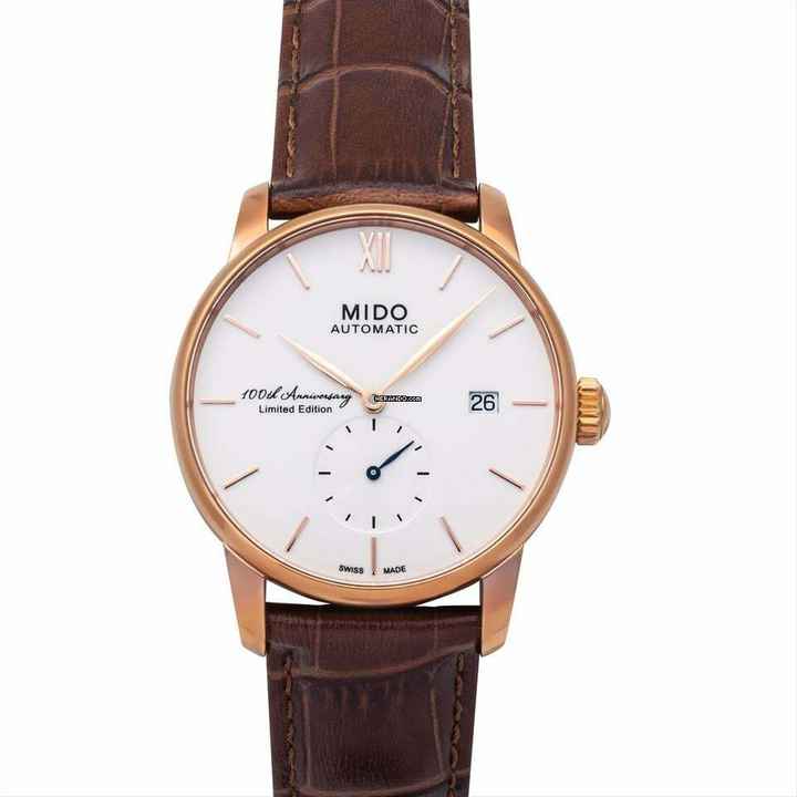  Mido Baroncelli III M8608.3.26.8 - Baroncelli III Automatic White Dial Stainless Steel Men's Watch </h1> 
