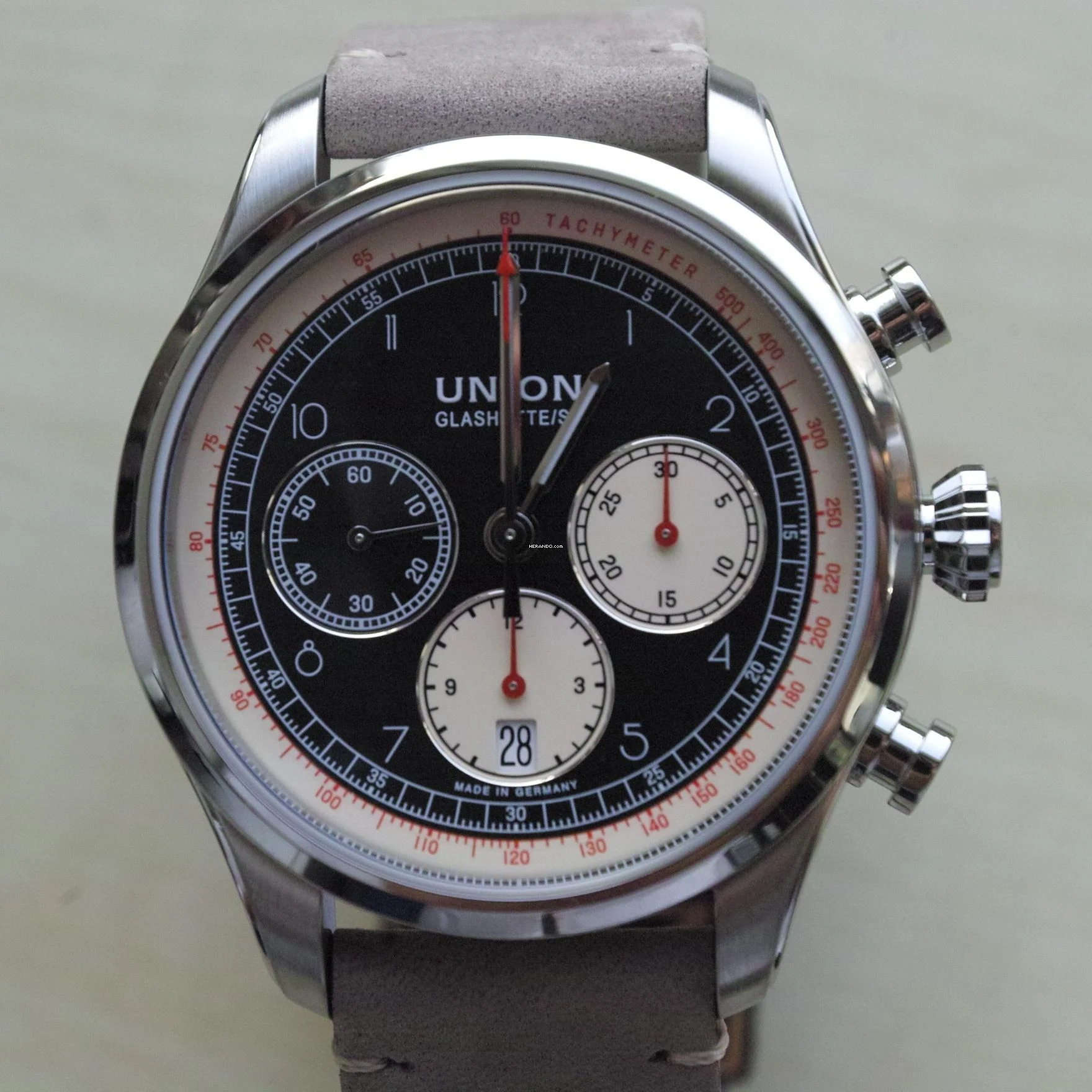  Union Glashütte Belisar Chronograph NEW Belisar Chronograph FULL SET 