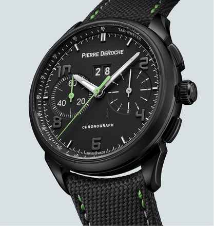  Pierre DeRoche GRANDCLIFF DARK SIDE CHRONO 