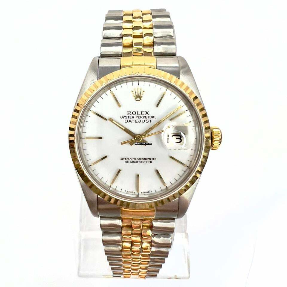  Rolex Datejust Automatic 36mm 2 Tone Watch Jubilee Bracelet </h1> 