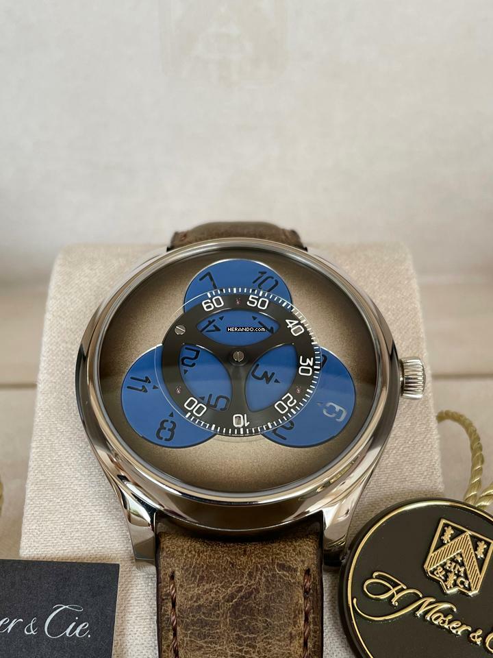  H.Moser & Cie. Endeavour Flying Hours Automatic One of 100 White Gold Fullset 2022 </h1> 