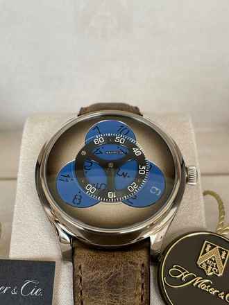  H.Moser & Cie. Endeavour Flying Hours Automatic One of 100 White Gold Fullset 2022 </h1> 