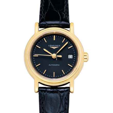  Longines Présence L43212522 - Présence Automatic Black Dial Stainless Steel Ladies Watch </h1> 