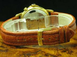 Thumbnail von DuBois et fils Double Temps Gold Mantel Automatic Herrenuhr / Kaliber Enicar 165d </h1>