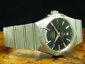 Thumbnail von Omega Constellation Day-Date Automatic Edelstahl Herrenuhr / Ref 123.10.38.22.01.001 </h1>
