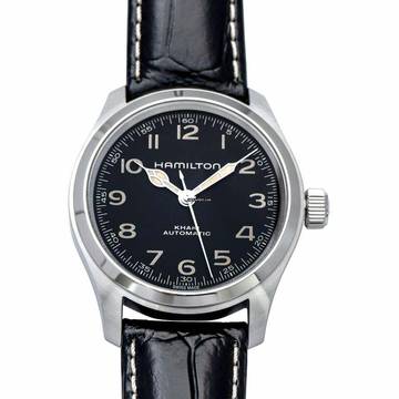 Hamilton Khaki Field H70405730 - Khaki Field Automatic Black Dial Stainless Steel Men's Watch </h1> 