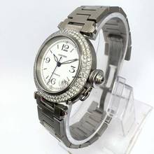 Thumbnail von Cartier Pasha Automatic 35mm Steel 1.81TCW DIAMOND Watch </h1>