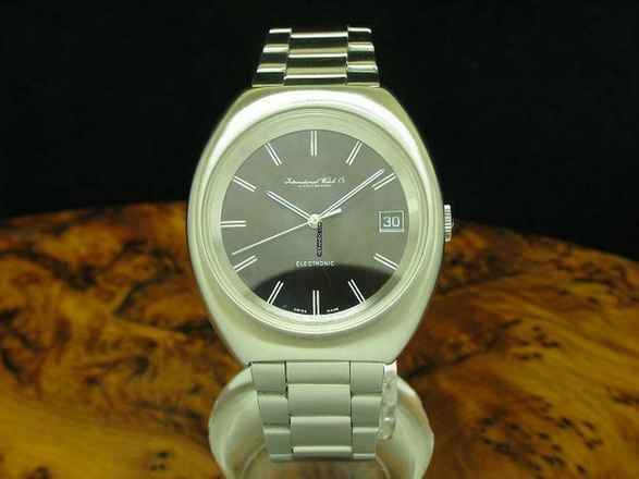  IWC Electronic Stimmgabel Edelstahl Herrenuhr / Ref 3406/209/018 / Kaliber C.150 </h1> 