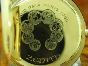 Thumbnail von Zenith Grand Prix Paris 14kt 585 Gold Savonette Taschenuhr Viertel-repetition </h1>