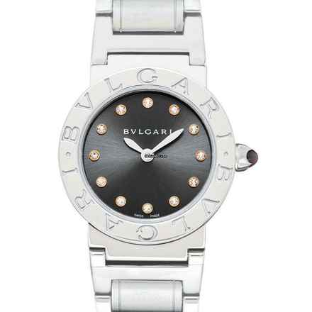  Bulgari Bulgari 102479 - Bvlgari Bvlgari Quartz Grey Dial Stainless Steel Ladies Watch </h1> 